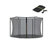 Trampoline Enlosure Netting, Breathable Garden Trampoline Net, Easy Installation Trampoline Replacement Safety Net, Outdoor Garden Trampoline, Enclosure Surround Netting For Kids Adults 10FT/12FT/14FT