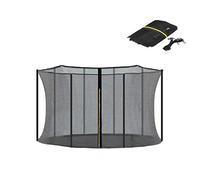 Trampoline Enlosure Netting, Breathable Garden Trampoline Net, Easy Installation Trampoline Replacement Safety Net, Outdoor Garden Trampoline, Enclosure Surround Netting For Kids Adults 10FT/12FT/14FT