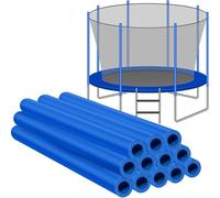Trampoline Foam Pole Covers 12Pcs - 40cm Waterproof Protective Sleeves | High Density Padding For Spring Cover & Enclosure | Indoor Outdoor Accessories For Family Kids