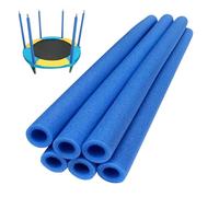 Trampoline Foam Sleeves - Replacement 6pcs Trampoline Enclosure Padding Tubes, Durable Safety Covers for Pole Protection Accessories | ad