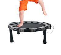 Trampoline for Kids - Small Active Kid Trampoline - Round Jumping Toys Foldable Safe Fitness for Children Girls Boys House Exercise