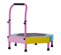 Trampoline Indoor - 3FT Foldable Jumping Bounce Toys | Child Trampoline with Adjustable Handle | for Classroom Preschool Daycare Home Gym Park Playground Lawn Backyard Garden