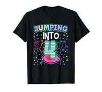 Trampoline Jumping 4 Year Old - Jump into the 4th Birthday T-Shirt