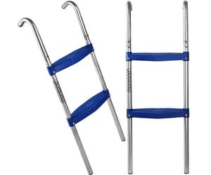 Trampoline Ladder 90 cm 2 Steps Metal Universal Fit