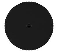 Trampoline Mat Black 3.53m for 3.96m (13') Round 280g/m² Polypropylene 72 Hooks