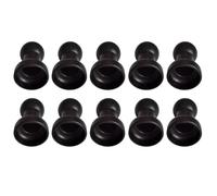 Trampoline Net Pole Caps - Universal Replacement Set of 10, 2.5cm Diameter Safety Pads, Durable and Agent Resistant Fence Fixings At