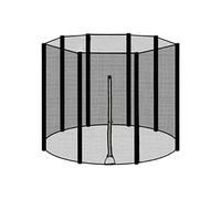Trampoline Net Replacement, Trampoline Safety Net for Round Frame, Weatherproof UV-Resistant Breathable High Density Nets for Children, Teenagers, Girls