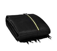 Trampoline Net Trampoline Safety Enclosure Net for Breathable Outdoor 6ft 8ft 10ft (6 poles 10ft)