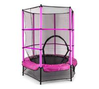 Trampoline Outdoor Toys Net Enclosure Safety Padding Bungee Suspension Kids Pink