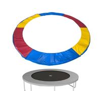 Trampoline Pad, Safety Spring Cover, 1.83m/6 feet 25cm/9.84 inches Waterproof Dust-Proof Protector, Weather-Resistant Cushion for Backyard, Garden, Outdoor Gym Playground Use PVC + PE + Cotton