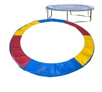 Trampoline Pad, Safety Spring Cover, 1.83m/6 feet 25cm/9.84 inches Waterproof Dust-Proof Protector, Weather-Resistant Cushion for Backyard, Garden, Outdoor Gym Playground Use PVC + PE + Cotton