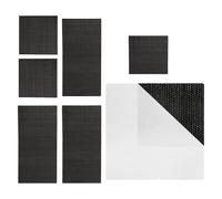Trampoline Patch Repair Kit, Trampolines Mat Repairs Set, 20 x 16 x 1 cm/7.87 x 6.3 x 0.39 Inches Easy-to-Apply Fixing Solution, Durable Adhesive Patches, for Round Square Rectangular Mats