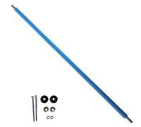 Trampoline Pole Replacement - 1 Anti-Collision Protective with 2.5CM Diameter Hole, Blue Color - Fits 6FT to 16FT Trampolines, Indoor & Outdoor Use, Durable Steel & PE Foam