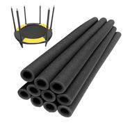Trampoline Post Cover,10-Piece Safe Waterproof Dustproof Set,Replacement Trampoline Pole Cover| Fits Backyard Outdoor Common Areas Kids Adults