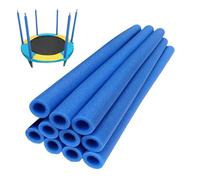 Trampoline Post Covers - 10 Piece Weatherproof Safety Cage Accessory | Trampoline Pole Protectors - For Park Nurseries Schools Backyard Homeschooling Children Parents