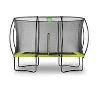 Trampoline - Premium Rectangular Garden Trampoline with Safety Enclosure Net for Professional Use, Ideal for Backyard Fitness and Recreation