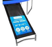 Trampoline Pro The Original Trampoline Slide and Climber Universal Trampoline Ladder Alternative Heavy Duty Steel Construction Fold and Stow Safely Easy to Climb & Slide (Trampoline Slide)