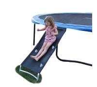 Trampoline Pro The Original Trampoline Slide Climber Best Trampoline Ladder Alternative Heavy Duty Steel Construction Easy to Climb Clamps to Frame fo