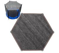 Trampoline Protective Canopy, Waterproof, Foldable, Tear-Resistant and Suitable for All Weathers, Trampoline Sun Protection Awning Canopy, for Patio, Backyard, Garden, Balcony, Lawn, Green Area and
