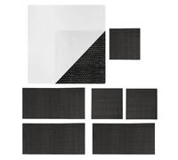 Trampoline Repair Patch Kit - 20cm Multi Shape Pads, Durable Mat Fix Solution Accessories, Outdoor Sports Maintenance Supply | Round Square Rectangular Restoration Backyard Safety Equipment