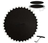 Trampoline Replacement Mat Ø 183/244/305/366/427cm UV Resistant PP Jumping Mat with 36/48/64/72/80 Grommets Garden Trampoline Parts Heavy Duty Replacement Mat