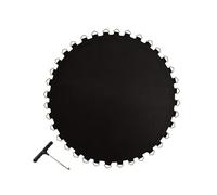 Trampoline Replacement Mat - Elastic Jumping Mat with V-Hooks for Enhanced Bounce & Durability - Safe for All Models