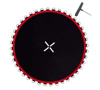 Trampoline Replacement Mat - Safety Spring Pad, Garden Mesh Part for Bouncing, Kids Jumping Sheet, Long-lasting Vinyl Set with Reinforced Stitching, Outdoor Play Tool for Repairing and Upgrading