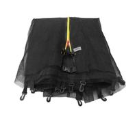 Trampoline Safety Net Bounce Replacement Safety Nets with Round Frames for 6 Straight Poles 6FT BlackTrampoline Net