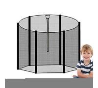 Trampoline Safety Net - Trampoline Replacement Net - Weather-Resistant Breathable High-Density UV-Resistant Enclosure for Kids