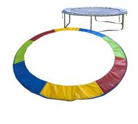 Trampoline Safety Pad - Waterproof Protector Padding, Spring Cover Dust-Proof Shield, Extend Lifespan Part | Outdoor Weather Damage Guard For Playground Backyard Gym Garden Jumping Exercise Gear