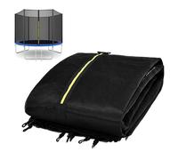 Trampoline Safety Wash - Jump Cover Guard, Outdoor Mesh Netting | Trampoline Frame With Zipper And Reinforced Edge, Protective Surround Barrier For Kids Bouncing