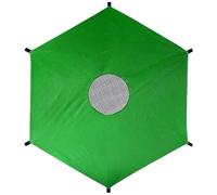 Trampoline Shade Cover, 10FT Oxford Cloth Canopy for 6 Pole Trampoline, Round Sun Protection, Outdoor Cover