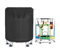 Trampoline Shade Cover and Protector | Waterproof Oxford Tarpaulin - Foldable Cover for Small Trampoline Children | Sun Damage, UV Ray, Snow Weather for Outdoor Garden A