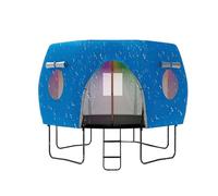 Trampoline Shade Cover, Awning Tent Protector, Windproof Device with Sturdy Build, Outdoor Garden Backyard Camping Patio Home Gym Daily Routine, Premium Quality Fitness Gear, Modern Accessories