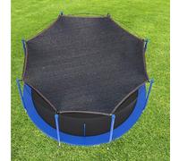Trampoline Shade Cover, Sunblock Wind-Proof Canopy, 12ft UV-Resistant Trampoline Sunblock Cloth, High-Density Oxford, Sporty Athletic Style, Tent Top for Playground School Backyard