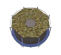 Trampoline Shade Cover- Trampoline Shade Cover For 6ft-16ft Outdoor, UV Sun Protection Replacement Part Waterproof Sunshade Accessories For Playground, Garden & Kids Awning 6-16 Feet, 2025