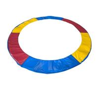 Trampoline Spring Cover, 6ft/8ft/10ft/12ft/13ft/14ft/15ft/16ft Trampoline Replacement Safety Pad, No-Hole for Pole, Waterproof and Tear-Resistant Trampoline Accessories(Colorful,6 FT)