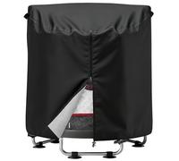 Trampoline Sun Shade - UPF Fifty Cover, Waterproof Awning Guard, Windproof Outdoor Shelter, Heavy Duty Protection, Garden Backyard Use, Patio Camping Shade, Home Gym Support enhancing weather prot