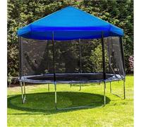 Trampoline Sunshade Cover UV-Resistant & Waterproof Fits Ø 183-488 cm Trampoline Canopy for Ultimate Protection Trampoline Accessories Weatherproof Cover