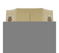 Trampoline Tent - 6ft 8ft 10ft 12ft Anti-UV Trampoline Sun Shade - Foldable and Waterproof Design Round Trampolines Cover - Oxford Cover for Birthday Parties, Picnics, and Community Activities