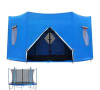 Trampoline Tent, Anti-UV Trampolinen Sun Shade, Trampolines Round Shade Cover, Canopy Tent For 6ft/8ft/10ft/12ft Trampolines, Sun Protection Trampoline Tent Cover