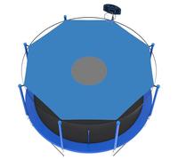 Trampoline Tent Cover Simple Quick Install 6ft 8ft 10ft 12ft 14ft 16ft | Waterproof Oxford Trampoline Canopy Fits 6 8 10 12 14 16 FT Fits 6 8 12 Pole for Outdoor Backyard Playground