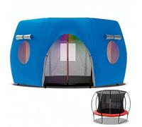 Trampoline Tent - Multi-Size Waterproof UV Protection Cover, Tool-Free Installation | Foldable Trampoline Sunshade With Leaf Proof Function For Garden Patio Outdoor Activities