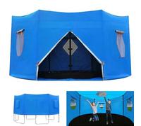 Trampoline Tent, Oxford Cloth Trampoline Shade Cover, 6ft, 8ft, 10ft, 12ft, 14ft, 15ft Trampoline Tent, Trampoline Cover with Window and Skylight, Trampoline Canopy(12FT-6)