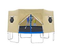 Trampoline Tent - Trampoline Tent Cover 10ft | Canopy | 12ft | Sun Protection Sunshade Cover | Foldable Waterproof Tear Resistant Shade Shelter for Law