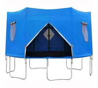 Trampoline Tent with Window & Skylight, 6-15ft Universal Oxford Cloth Sun Shade Cover for 6ft 8ft 10ft 12ft 14ft 15ft Trampolines