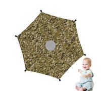 Trampoline Top Shade Cover, Waterproof UV Trampoline Sun Protection Cover 6ft, 8ft, 10ft, 12ft, 14ft Sunshade Accessories For Outdoor Backyard Garden Use