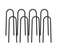 Trampoline Windflows, Stakes Nails Fence | Heavy Duty Metal Shaped Metal Ground Warehouse For Trampoline Fence Gardening Tent, Set