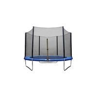 Trampolines Safety Mesh Net Placement Netting 6ft/8ft/10ft-6pole 12/13/14ft Outdoor Exercise Jumping Bed fits Most Trampolines(12ft 8-Pole)