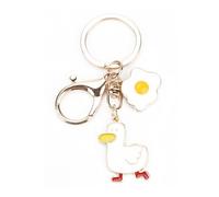 Tranbath Adorable Egg Duck Keychain, Personalised Keyring as Mum Gifts, Sister Gifts, Or Fun Car Keyring, Ideal for Birthdays and Funny Friendship Presents, Motivational Gifts for Women, Bestie Gifts